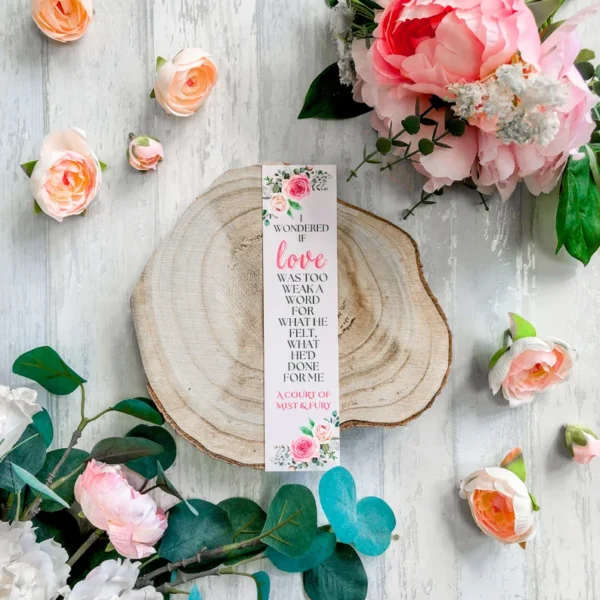 A Court of Thorns & Roses Inspired Bookmarks