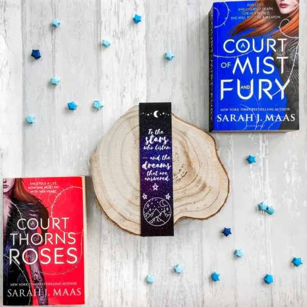 A Court of Thorns & Roses Inspired Bookmarks