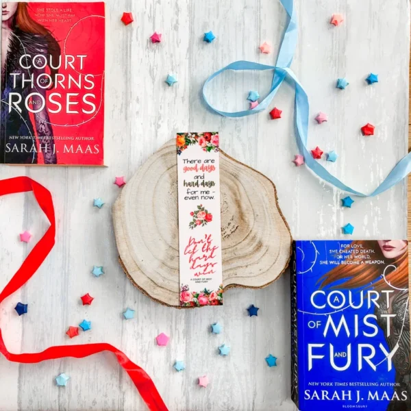 A Court of Thorns & Roses Inspired Bookmarks