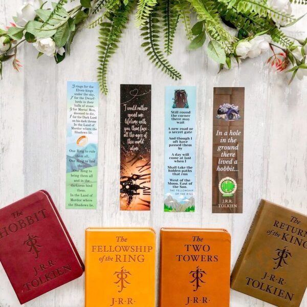 LOTR Lord of The Rings Inspired Bookmarks