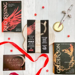 Red Rising Inspired Bookmarks